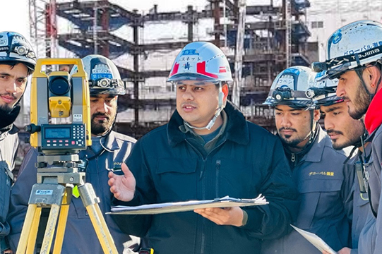 建設プロジェクトでの役割